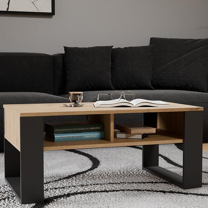 Dohányzóasztal Modern 2p Artisan/Antracit