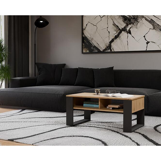 Dohányzóasztal Modern 2p Artisan/Antracit