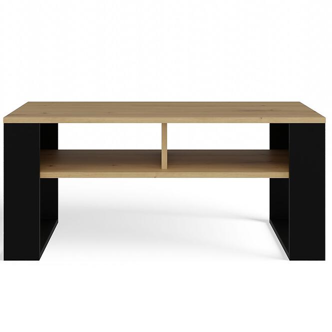 Dohányzóasztal Modern 2p Slim Artisan/Fekete