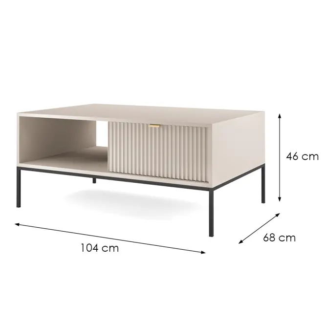 Dohányzóasztal Nova L104 Kasmír N.C.,2