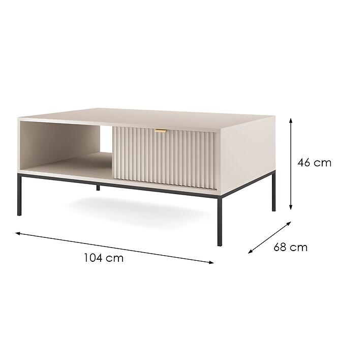 Dohányzóasztal Nova L104 Kasmír N.C.,2