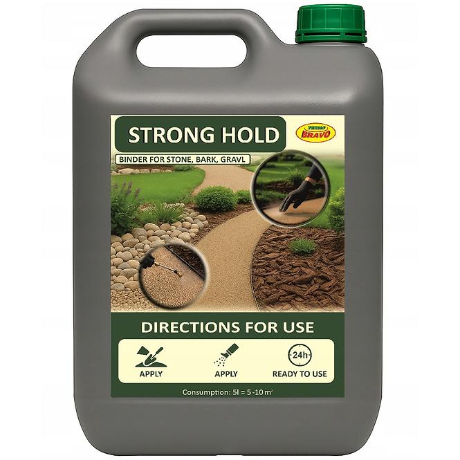 Strong Hold Kötőanyag kőhöz, fakéreghez és kavicshoz 5 l