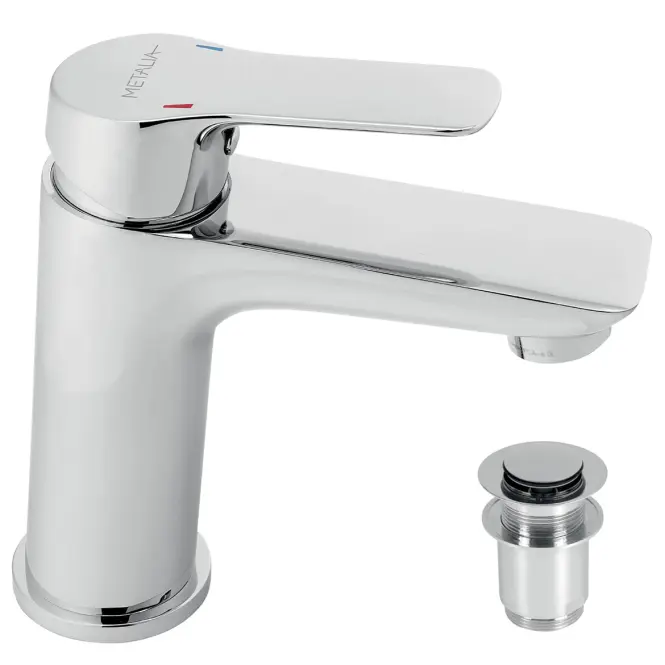 Mosdó csaptelep lefolyóval 54002.0 Metalia 54 króm