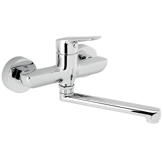 Mosogató-mosdó csaptelep 54076.0 Metalia 54 150 mm