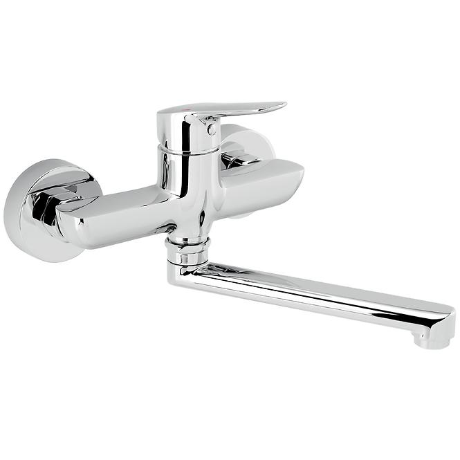 Mosogató-mosdó csaptelep eco kivitel 54076.0E Metalia 54 150 mm eco