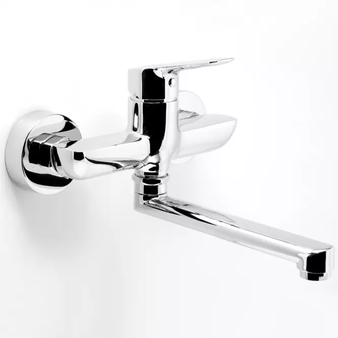 Mosogató-mosdó csaptelep eco kivitel 54076.0E Metalia 54 150 mm eco