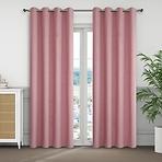 Függönyök karikákkal, KSENIA YC11867/280G/19/140x250 vörös