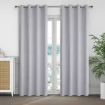Függönyök karikákkal, KSENIA YC11867/280G/21/140x250 szürke