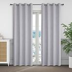 Függönyök karikákkal, KSENIA YC11867/280G/21/140x250 szürke