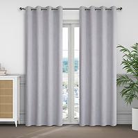 Függönyök karikákkal, KSENIA YC11867/280G/21/140x250 szürke