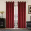 Függönyök karikákkal, LILI YC11931/280G/11/140x250 piros
