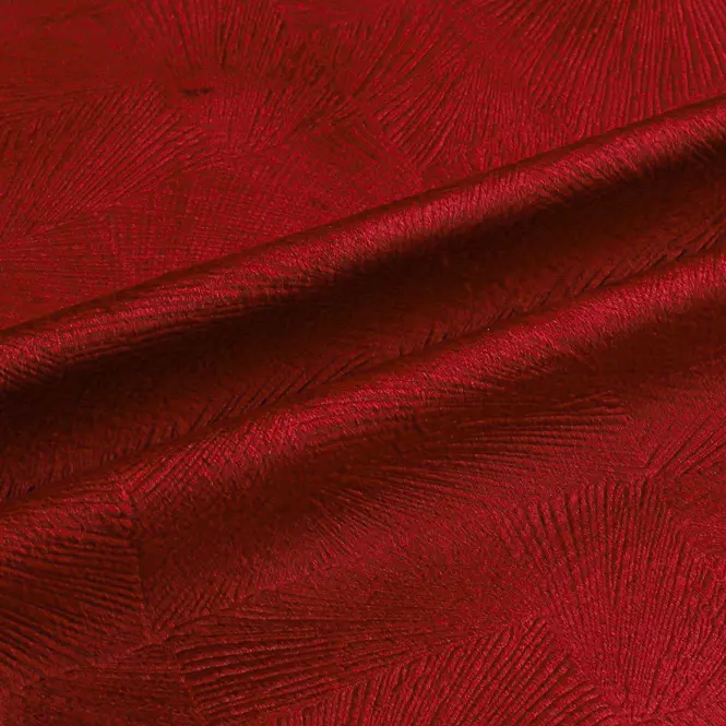 Függönyök karikákkal, LILI YC11931/280G/11/140x250 piros,2