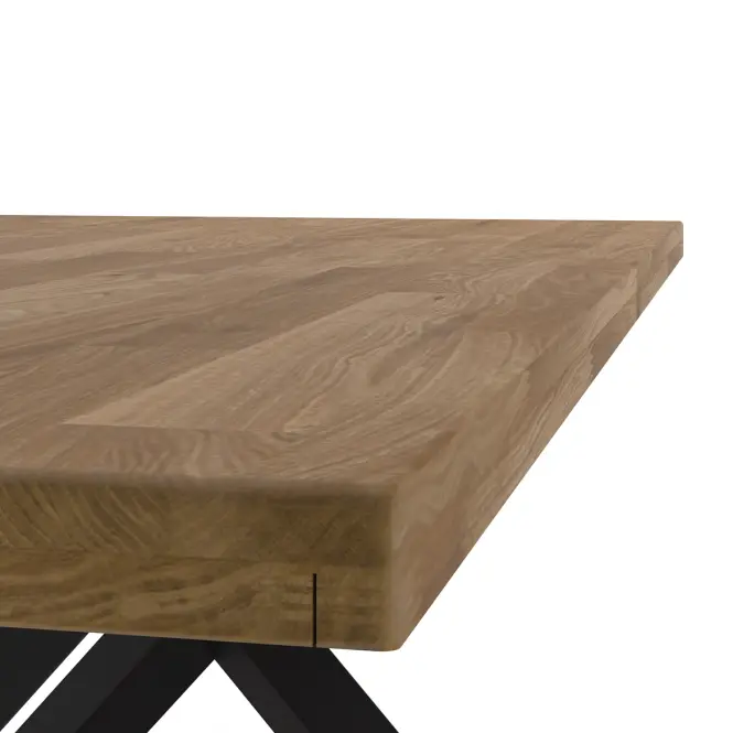 Asztal fa Malmo Linear Olajozott tölgy 40mm,6