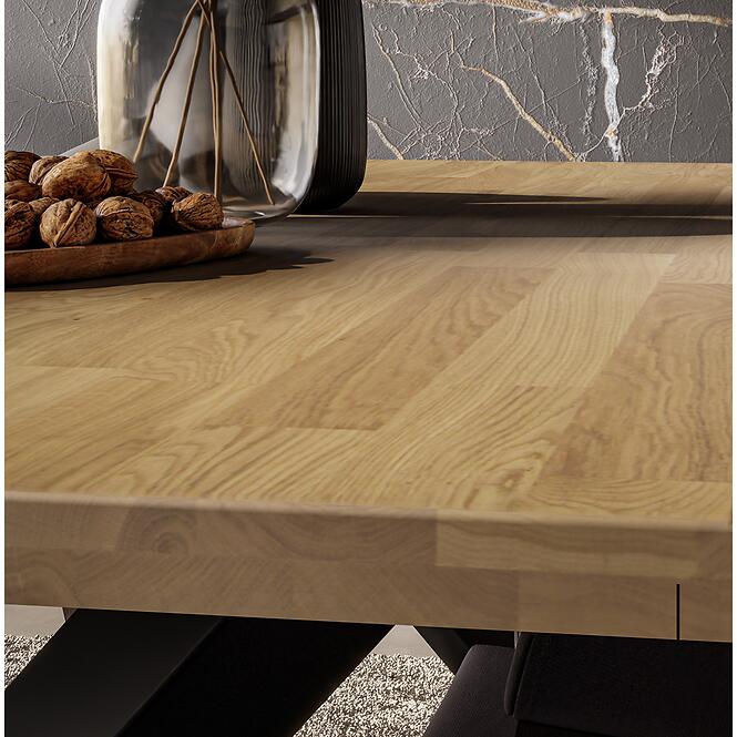 Asztal fa Malmo Linear Olajozott tölgy 40mm
