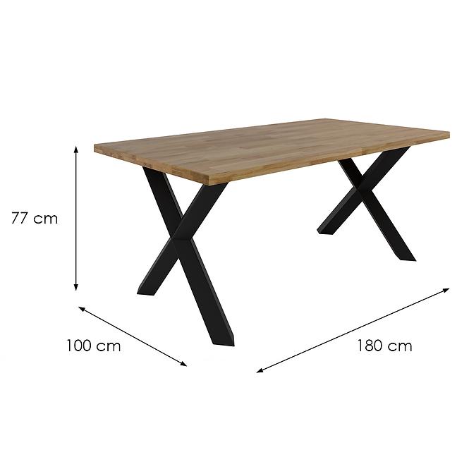 Asztal Malmo Linear Olajozott tölgy 40mm