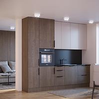 Konyhabútor Luxeo 260 Baltic Storm/Beige Set 3