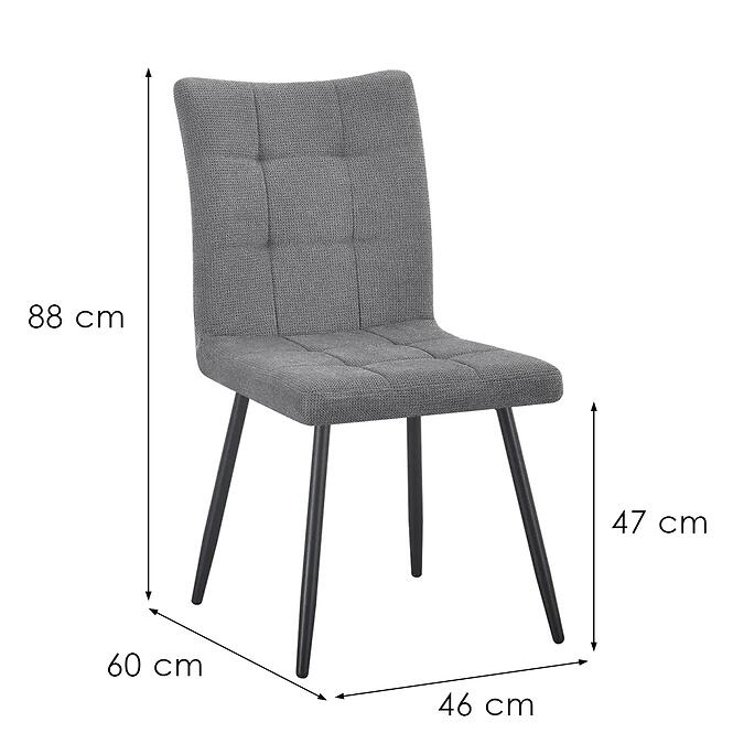 Szék Lenka 12332 szürke