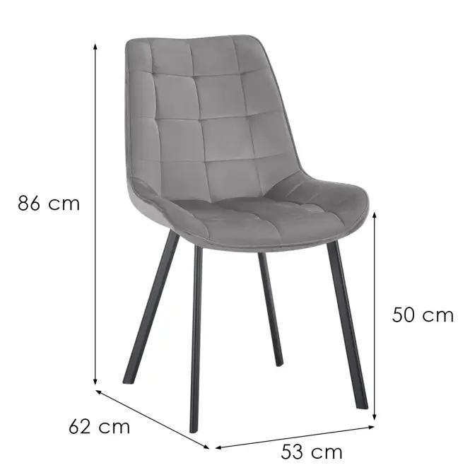 Szék Ore 12324 szürke