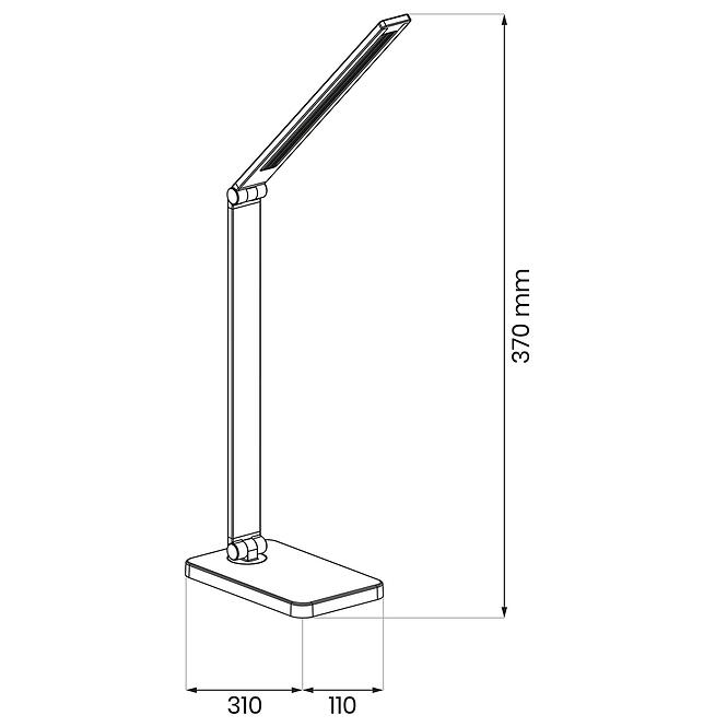Asztali lámpa ALPHA LED ML1903 4W White LB1