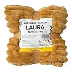 Takaró Laura 70x140 cm 9 mustár