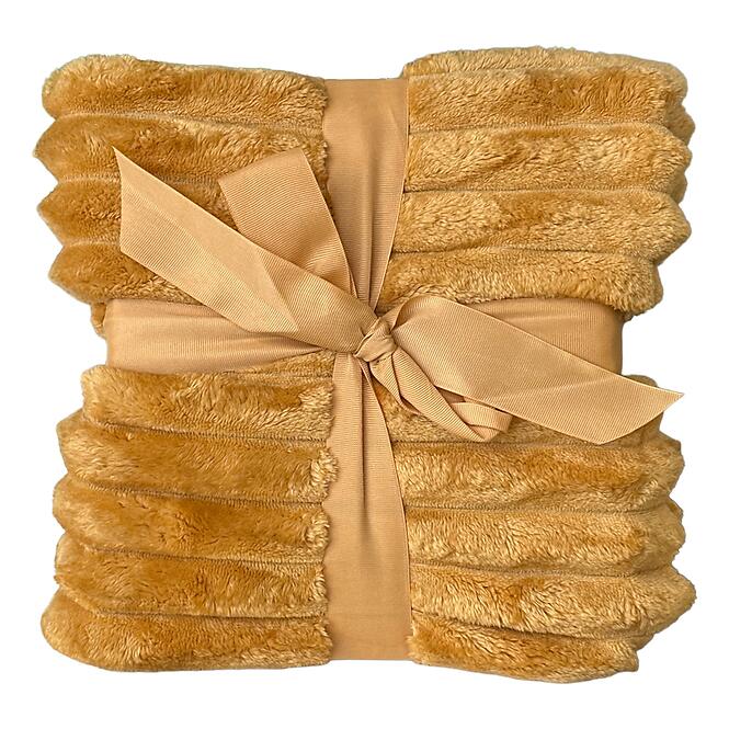 Takaró Laura 70x140 cm 9 mustár,2