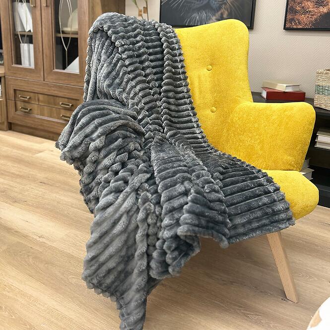 Takaró Laura 170x220 cm 11 sötétszürke