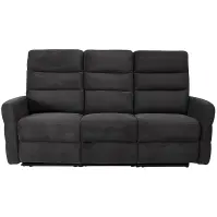 Kanapé Belize 3SJ NLK314 fekete relaxációs funkcióval