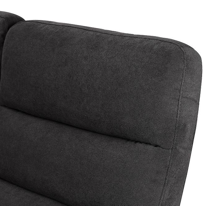 Kanapé Belize 3SJ NLK314 fekete relaxációs funkcióval,10