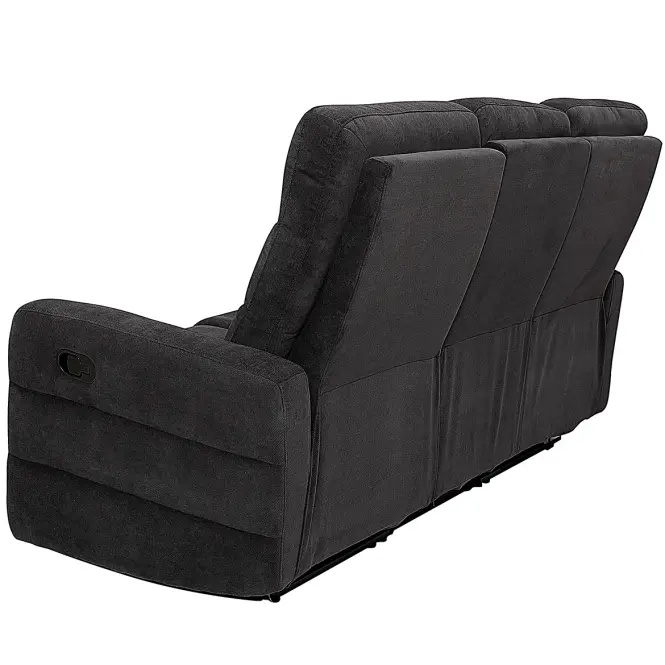Kanapé Belize 3SJ NLK314 fekete relaxációs funkcióval,6