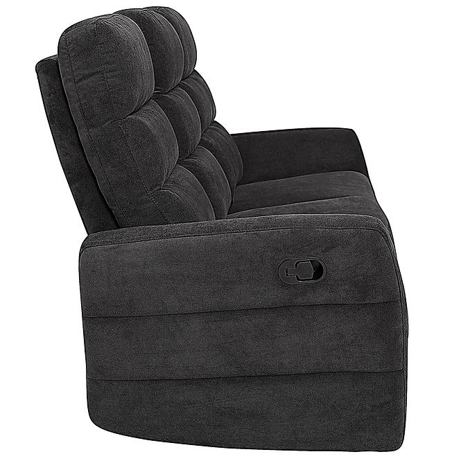 Kanapé Belize 3SJ NLK314 fekete relaxációs funkcióval,7