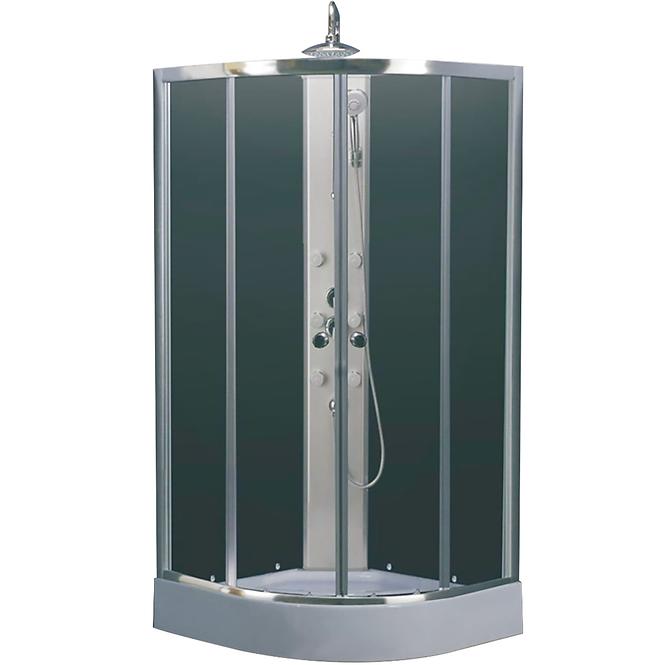 Hidromasszázs zuhanykabin K-391B NIS.B 4-EL90x90,3
