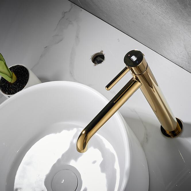 Csaptelep mosdókagylóhoz magas Ilma arany,10