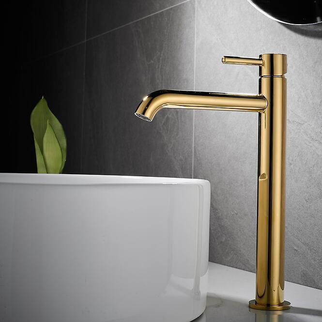 Csaptelep mosdókagylóhoz magas Ilma arany,4