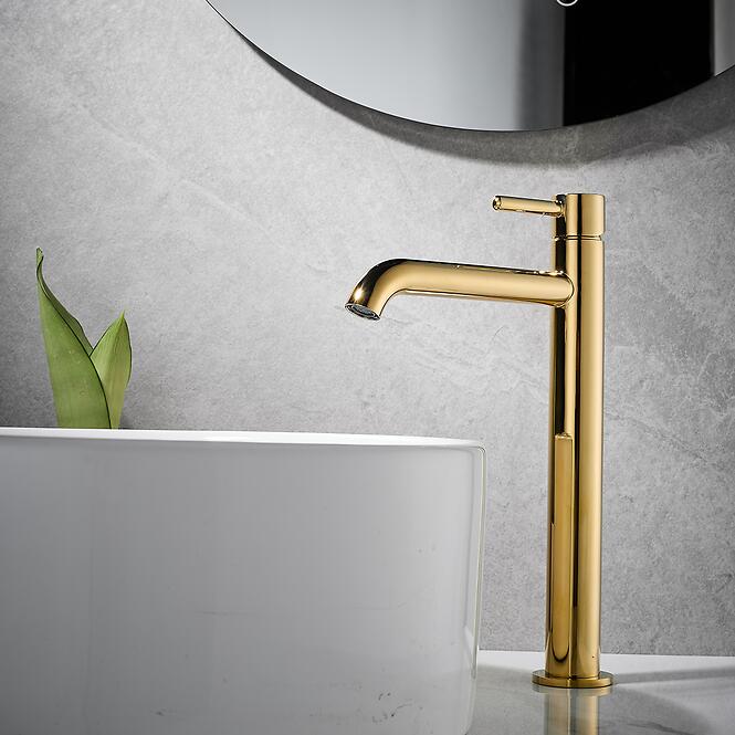 Csaptelep mosdókagylóhoz magas Ilma arany,8