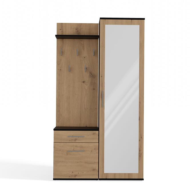 Előszobafal Duo Antracit/Artisan