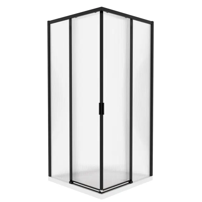 Zuhanykabin négyzet Eter 80x80x190 black