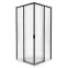 Zuhanykabin négyzet Eter 80x80x190 black