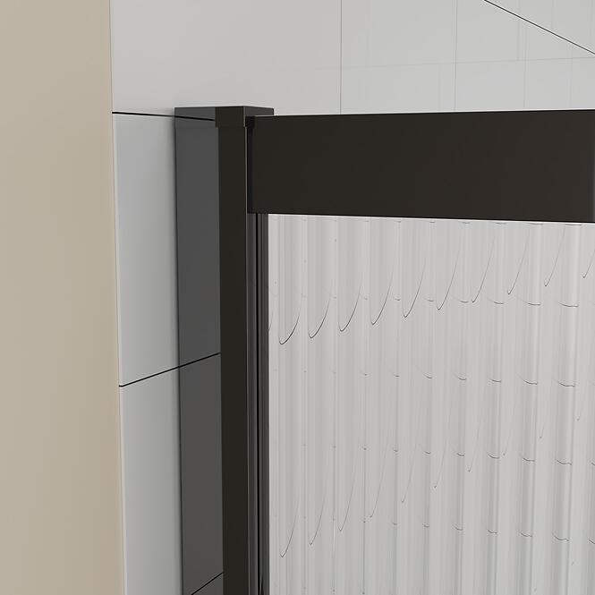 Zuhanykabin négyzet Eter 80x80x190 black,3