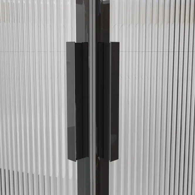 Zuhanykabin négyzet Eter 80x80x190 black,4