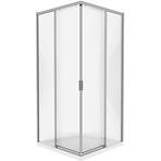 Zuhanykabin négyzet Eter 80x80x190 króm