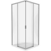 Zuhanykabin négyzet Eter 80x80x190 króm