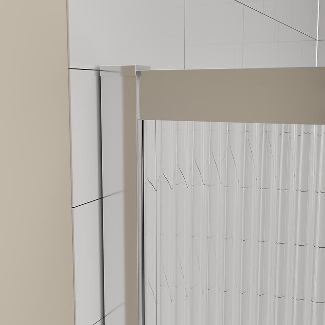 Zuhanykabin négyzet Eter 80x80x190 króm,4