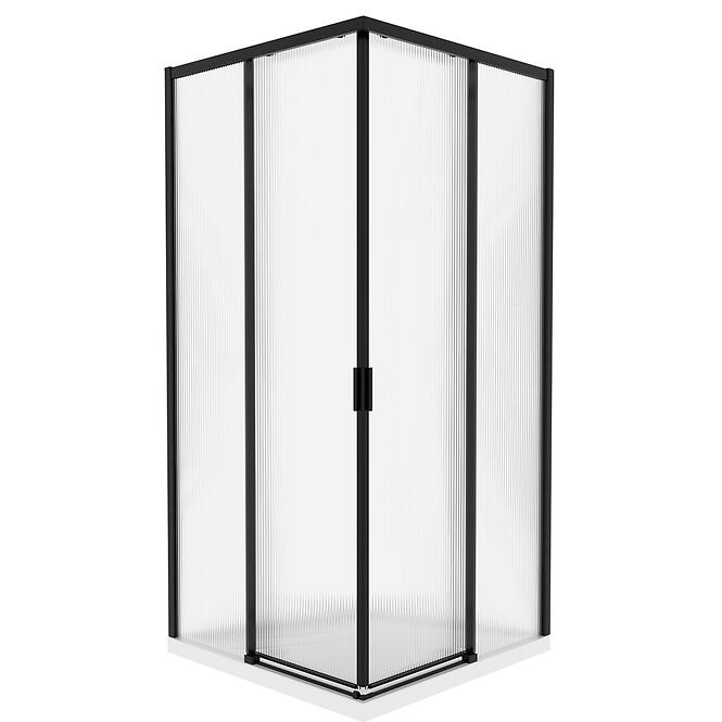 Zuhanykabin négyzet Eter 90x90x190 black