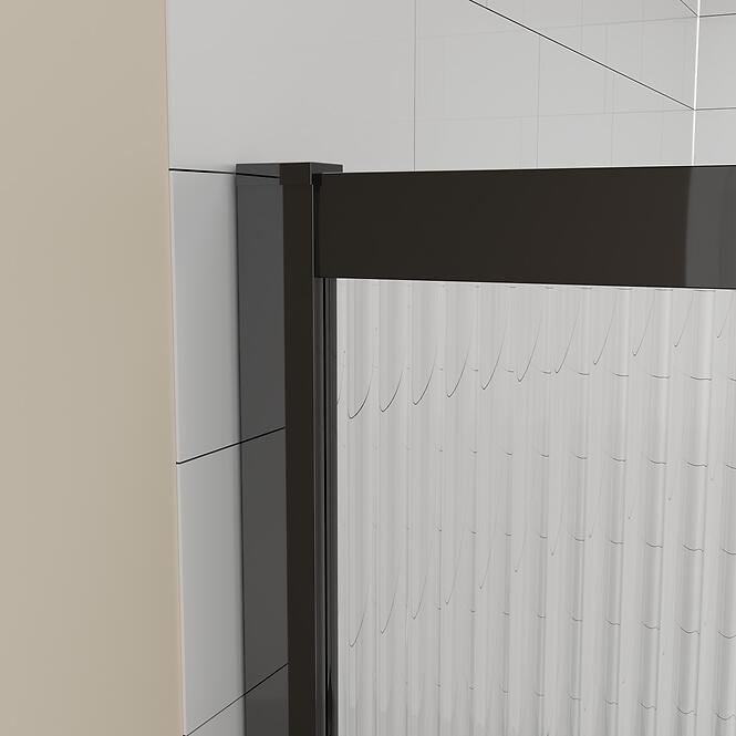 Zuhanykabin négyzet Eter 90x90x190 black,3