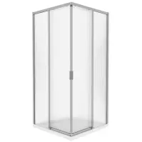 Zuhanykabin négyzet Eter 90x90x190 króm