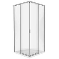 Zuhanykabin négyzet Eter 90x90x190 króm