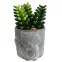 Virágcserép YS46159S cement,2