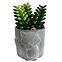 Virágcserép YS46159S cement,2