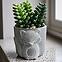 Virágcserép YS46159S cement,3