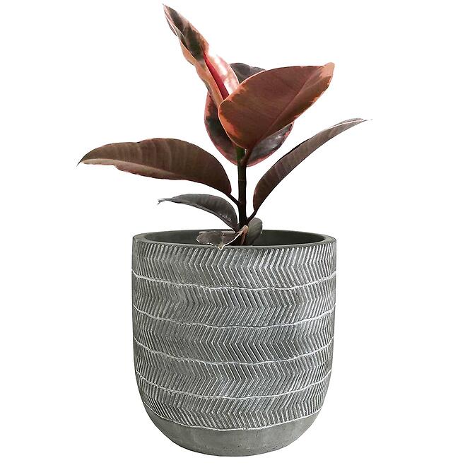 Virágcserép YS46172L cement